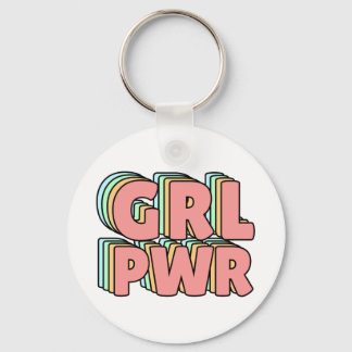GRL PWR Pastel Nyckelring