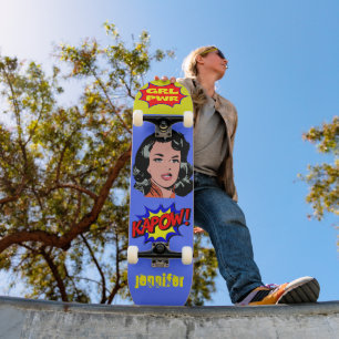 GRL PWR-popup-bildskärm - Coola - skateboard