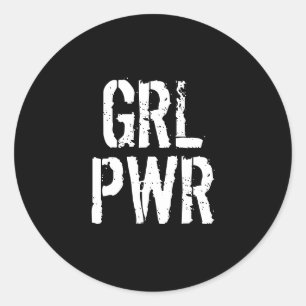 GRL PWR - RUNT KLISTERMÄRKE