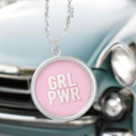 GRL PWR SILVERPLÄTERAT HALSBAND<br><div class="desc">GRL PWR</div>