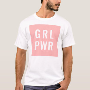 GRL PWR steg T Shirt