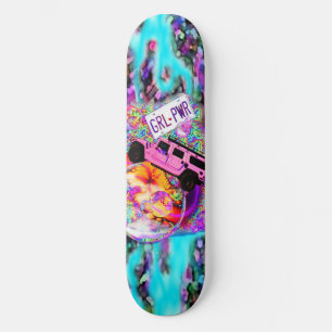GRL PWR stiger ombord Skateboard Bräda 21,5 Cm
