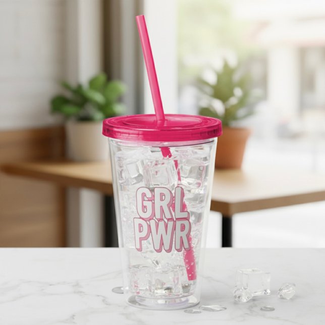GRL PWR TAKE AWAY MUGG (Skapare uppladdad)