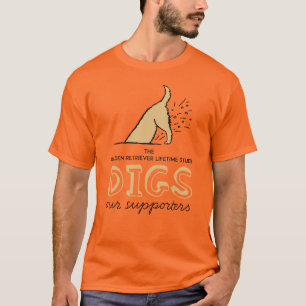 GRLS GRÄVER supportrar T-Shirt
