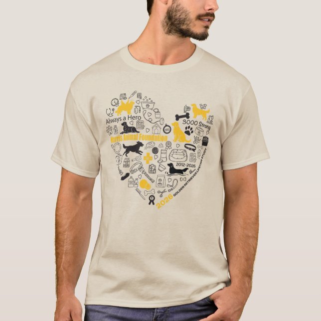 GRLS Hjärta T Shirt (Framsida)