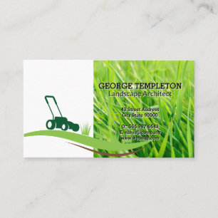 Grö   Gräsmatta Mower-ikon   Landskap Visitkort