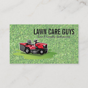 Grö Lawnmower Visitkort