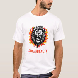 Groaring Majesty: Fierce Lejon Skräm Graphic Outfi T Shirt