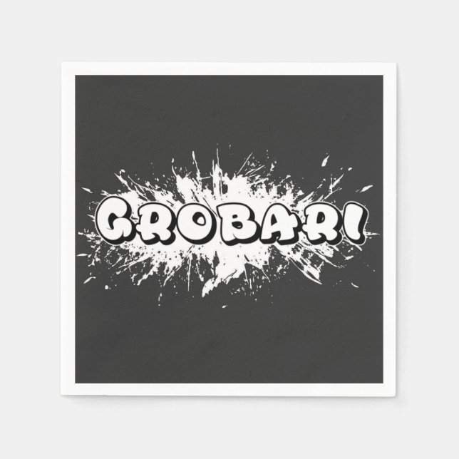 Grobari Pappersservett (Framsidan)