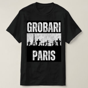 Grobari Paris Eiffeltornet och Groblje T Shirt