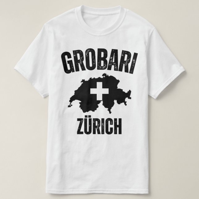 Grobari Zürich T Shirt (Design framsida)