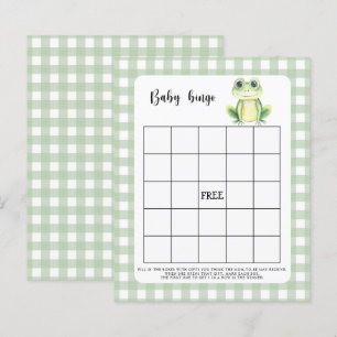 Grod Baby shower bingo spel