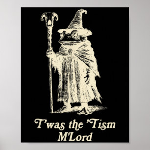 Grod-guidens Memantism-medvetande Twas Tism Ml Poster