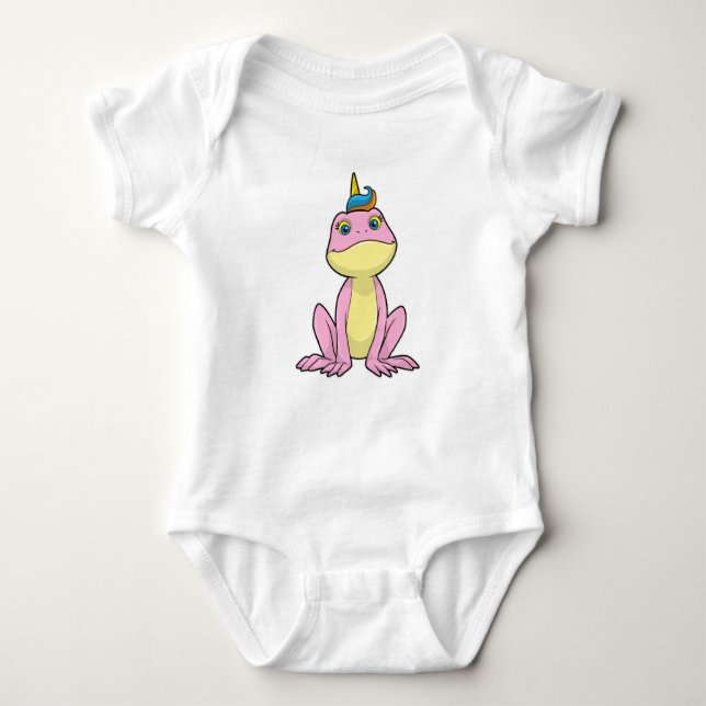 Grod som Unicorn T Shirt (Framsida)