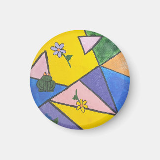 Groda (abstrakt) magnet