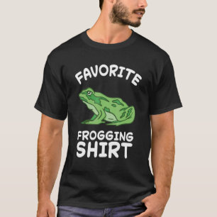 Groda Älskar Padda Grodfångare Jägare Amfibie Fång T Shirt