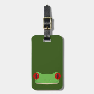 Groda Ansikte Bagagebricka