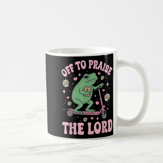 Groda Av Pris Herr Konstverk Kaffemugg (Höger)