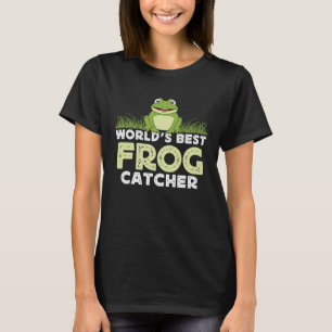 Groda groddjur Exotiska djur Grog Hunter Tadpole T Shirt