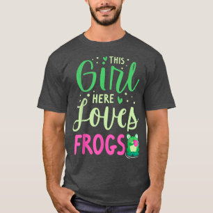 Groda grodor av släktet Toad Fairy Tale Amphibians T Shirt