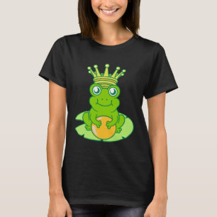 Groda Guld Paddkung Saga Kronboll Prins T Shirt