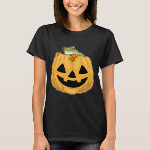 Groda Halloween Pumpa T Shirt