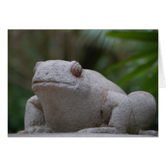 Groda Hälsningskort