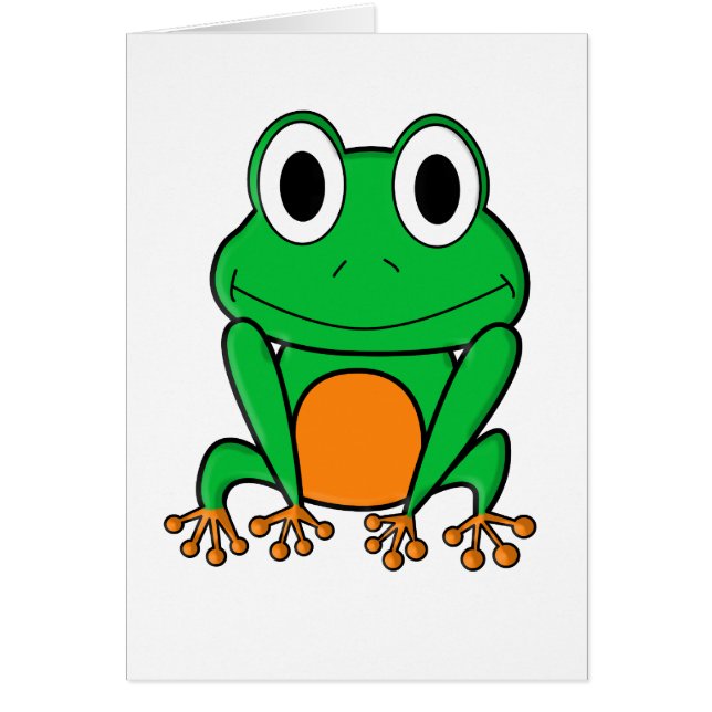 Groda Hälsningskort (Framsidan)