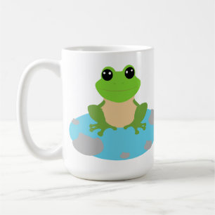 groda i dammen kaffemugg