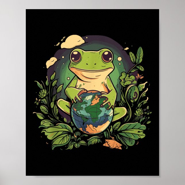 Groda jorddagen poster (Framsidan)