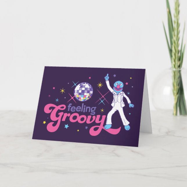 Groda| Känsla av Groovy Kort (Framsida)