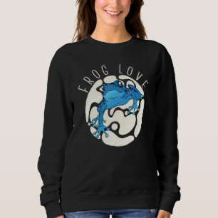Groda Kärlek Padda Grodfångare Jägare Amfibie Fång T Shirt