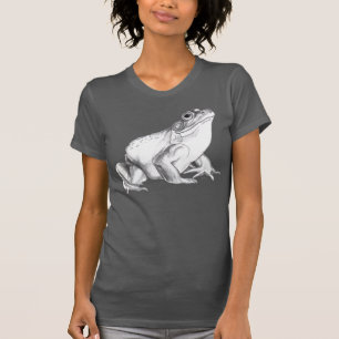 Groda Konst Tröja Bullfrog Konst T-Shirts