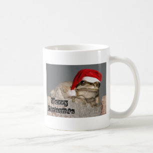 Groda med en Santa hatt Kaffemugg