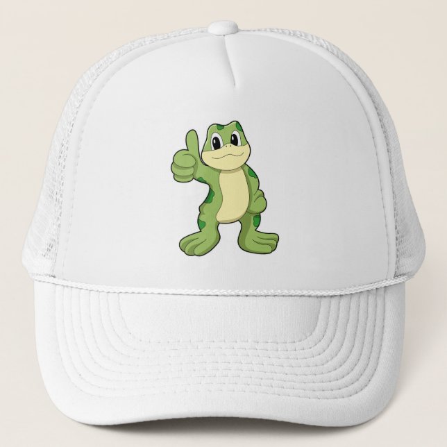 Groda med Godkänn Keps (Framsida)