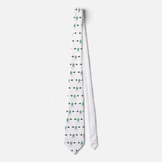 groda med grönt av vikt slips