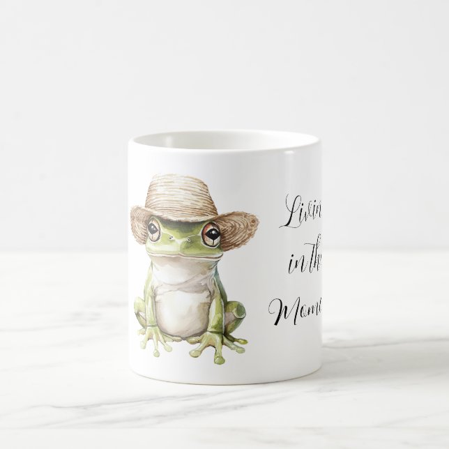 Groda med hatt kaffemugg (Center)