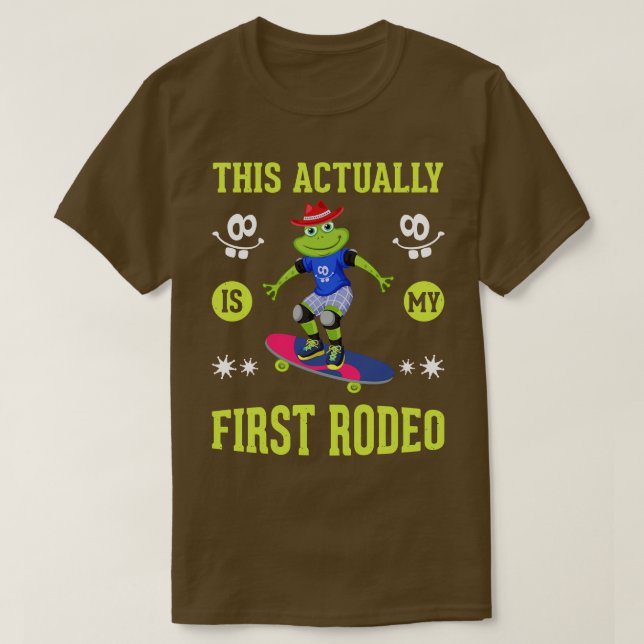 Groda med kummel, underlig groda, groddjur t shirt (Design framsida)