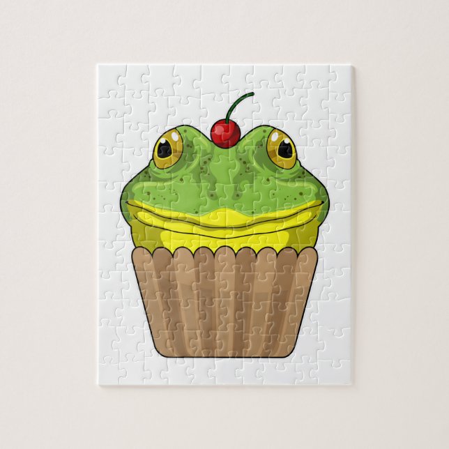Groda med muffin pussel (Vertikal)