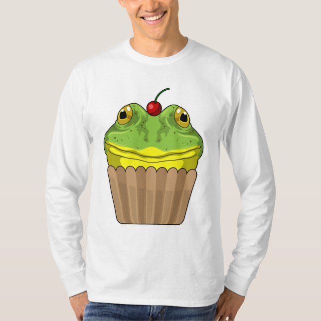 Groda med muffin t shirt (Framsida)