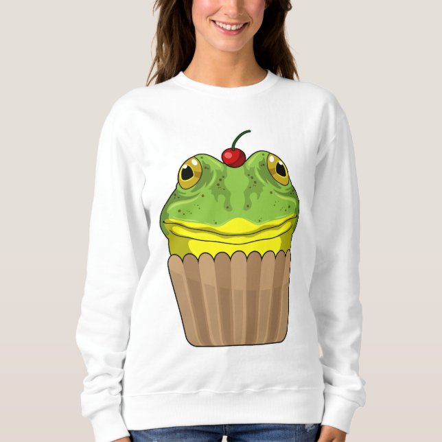 Groda med muffin t shirt (Framsida)