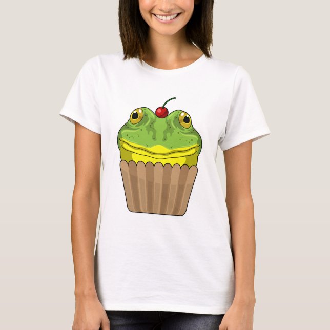 Groda med muffin t shirt (Framsida)