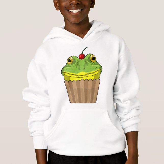 Groda med muffin t shirt (Framsida)