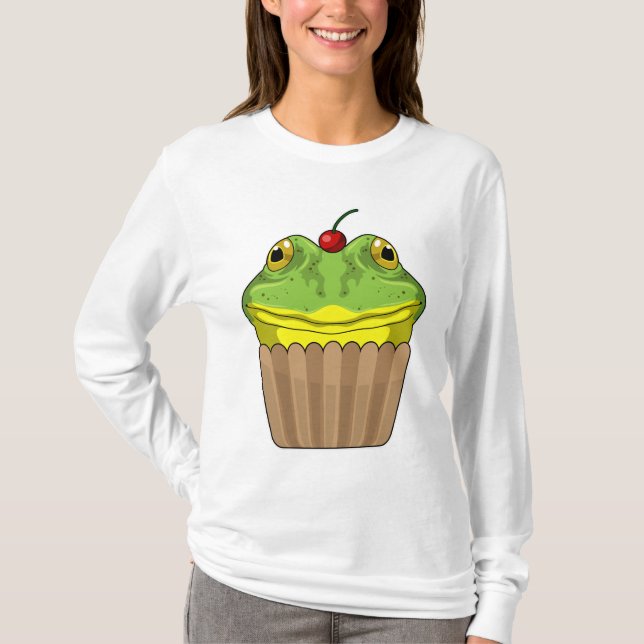 Groda med muffin t shirt (Framsida)