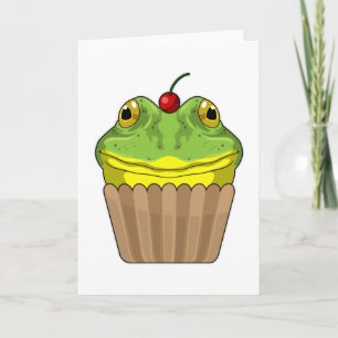 Groda med muffins kort
