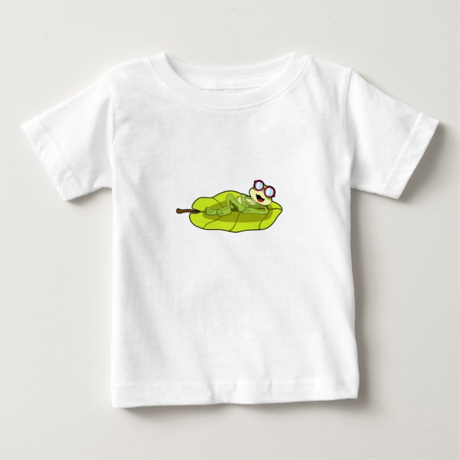 Groda med solglasögon t shirt (Framsida)