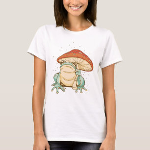 Groda med svampparaply t shirt