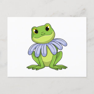 Groda med tusensköna vykort