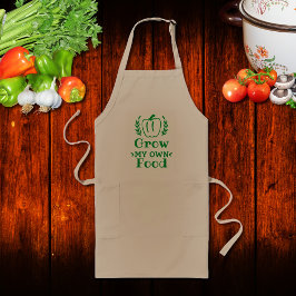 Groda min egen långt förkläde