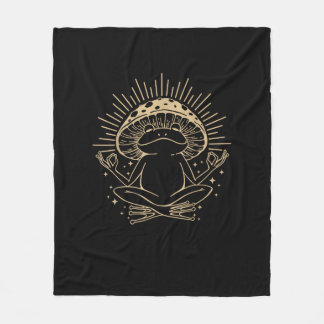 Groda & Minimalism Stuga Aesthetic Goblincore Fleecefilt